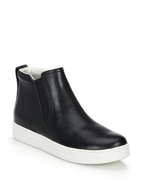 black high top prada|prada high top sneakers women's.